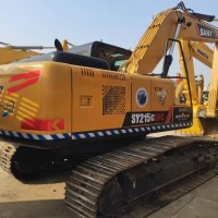 市政建设挖土机 三一215挖掘机 工程农用果园多用途铲挖